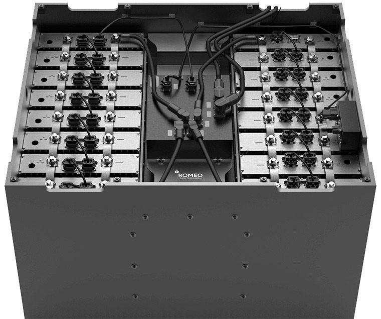 Figure 1.  A 48V lithium battery pack for forklifts.