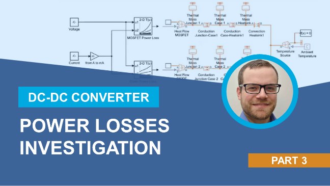 Learn how to use Simscape Electrical functions to generate maps of heat losses to embed in a dedicated model for fast simulations of thermal behavior and sizing of cooling systems.