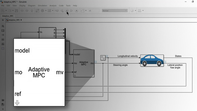 Learn how to deal with changing plant dynamics using adaptive MPC. This video uses an autonomous steering vehicle system example to demonstrate the controller’s design.