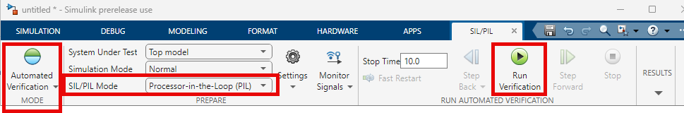 PIL automated verification