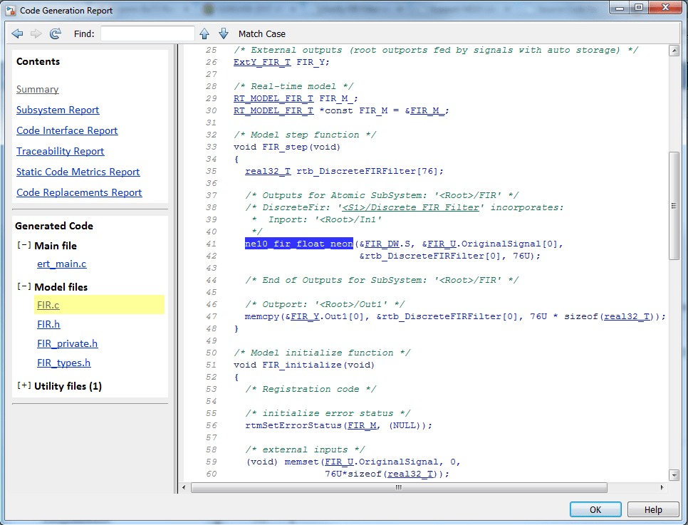 Verify FIR Filter on ARM Cortex-A Processor