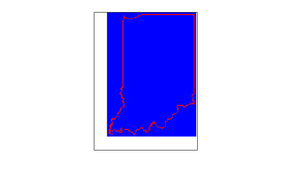 Figure contains an axes object. The axes object contains an object of type surface.