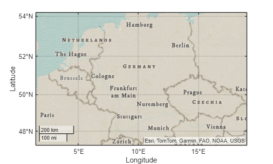 Figure contains an axes object with type geoaxes. The geoaxes object is empty.