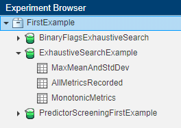 Hierarchical layout of FirstExample project