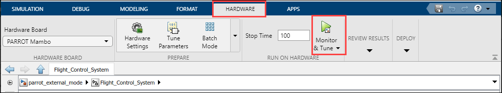 Getting Started with Keyboard Control of Parrot Minidrones - MATLAB &  Simulink Example