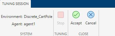 Tuning session tab