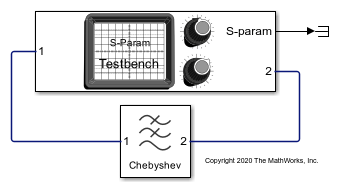 Measure S-Parameter Data of Chebyshev Filter