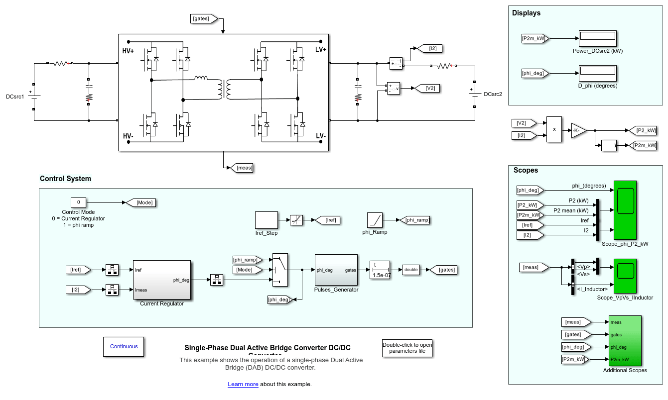 Dual Active Bridge Converter DC/DC Converter