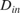 $D_{in}$
