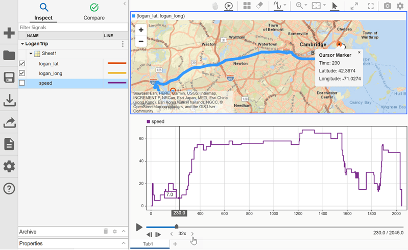 View and Replay Map Data