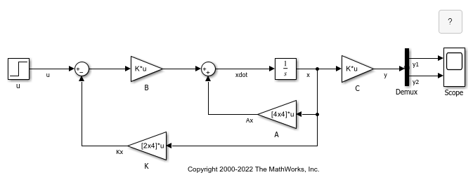 Extract Output Elements of Feedback System