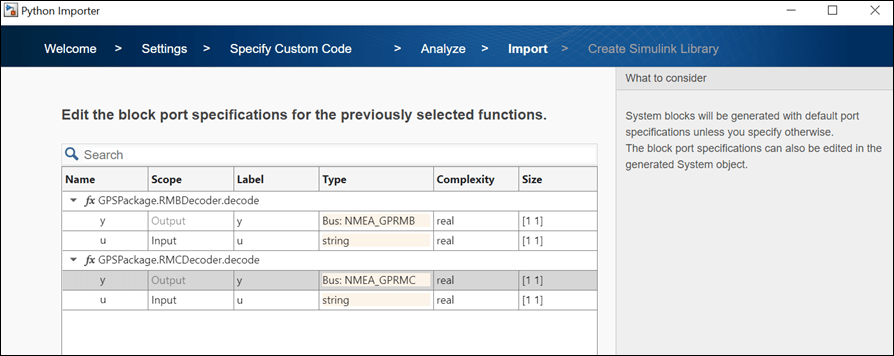 Integrate Python Packages to Parse NMEA GPS Messages Using Python Importer