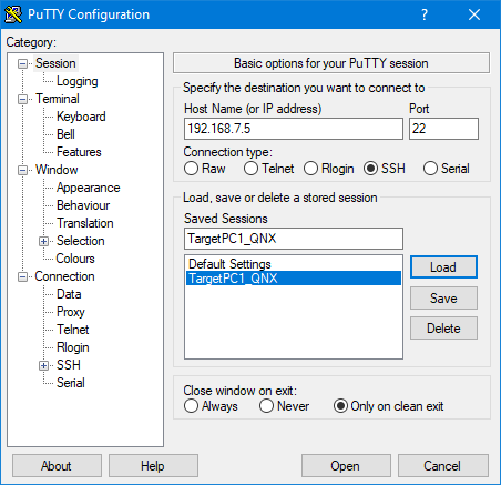 Execute Target Computer Command-Line Commands Via Console or SSH