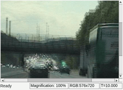 Remove Interlacing Effect from Image