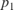 $p_{1}$