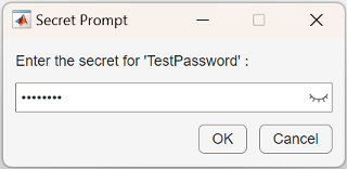 password prompt for OPC UA