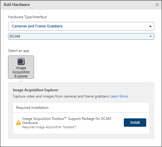 Add Hardware dialog box.