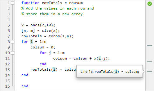 xline matlab