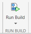 Run Build section on the Editor tab