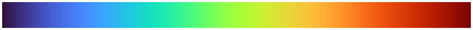 turbo colormap displayed in a colorbar.