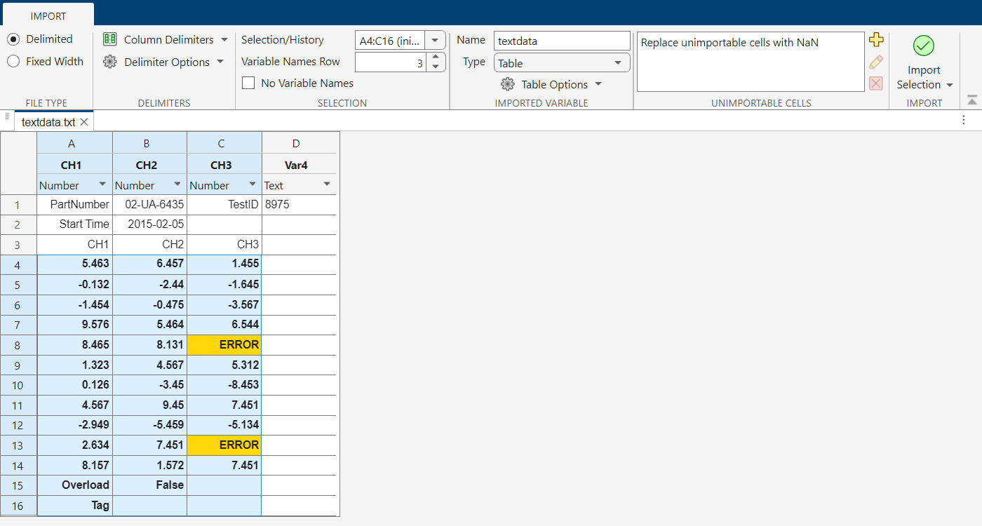 Import Tool