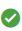 image shows a green check mark
