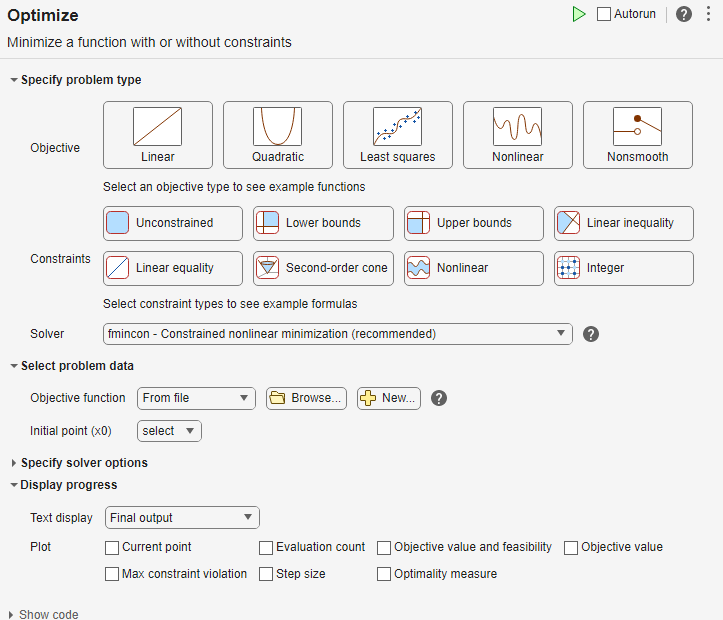 solver matlab