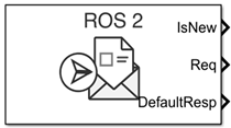 Receive Service Request block icon.