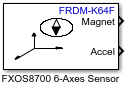 FXOS8700 6-Axes Sensor block