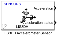 block icon for LIS3DH Accelerometer Sensor