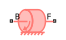 Inertia with Friction (AB) block