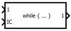 While Iterator Subsystem block