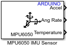 MPU6050 IMU Sensor block