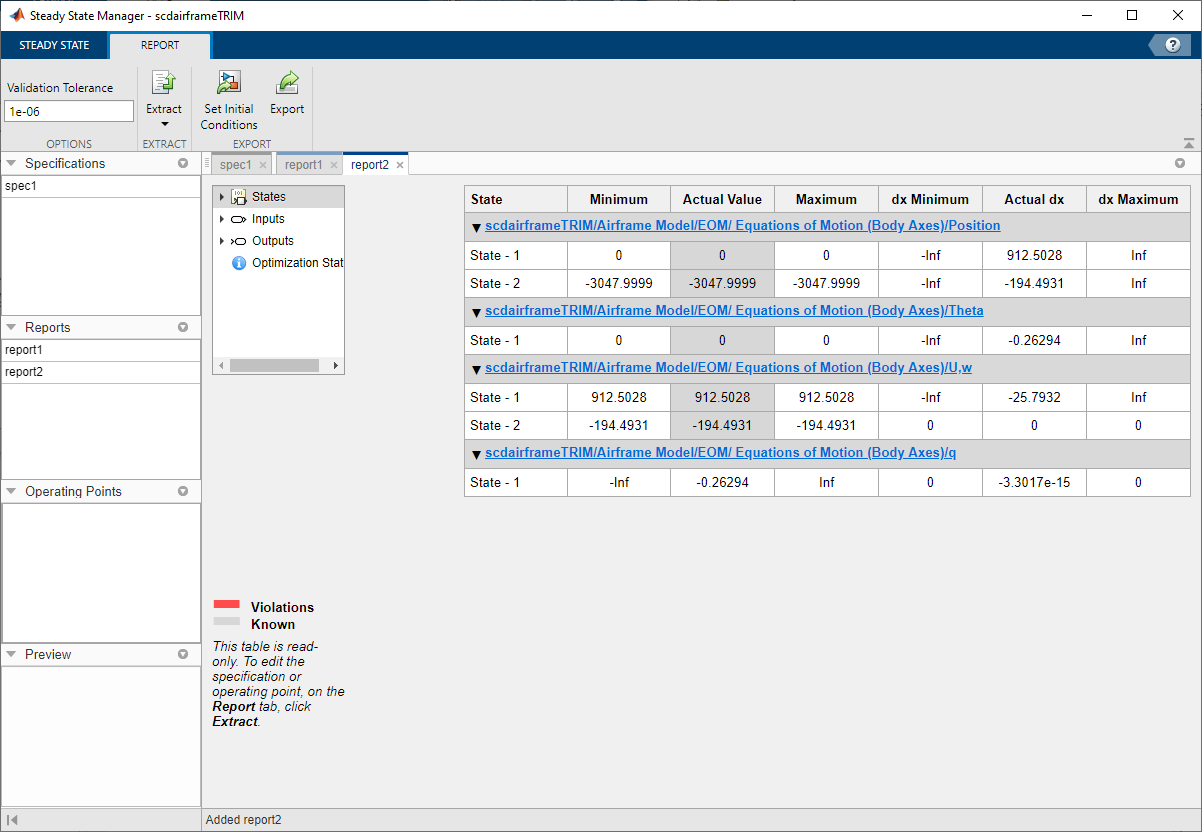 Steady State Manager app