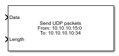 UDP Send block