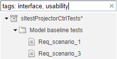 Field for defining tags