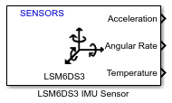 block icon for LSM6DS3 IMU Sensor