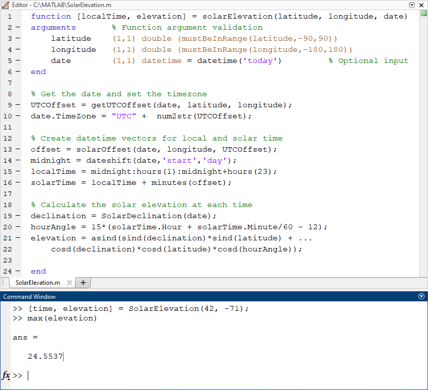 Write functions with multiple inputs and outputs. Use function argument validation to make functions more robust