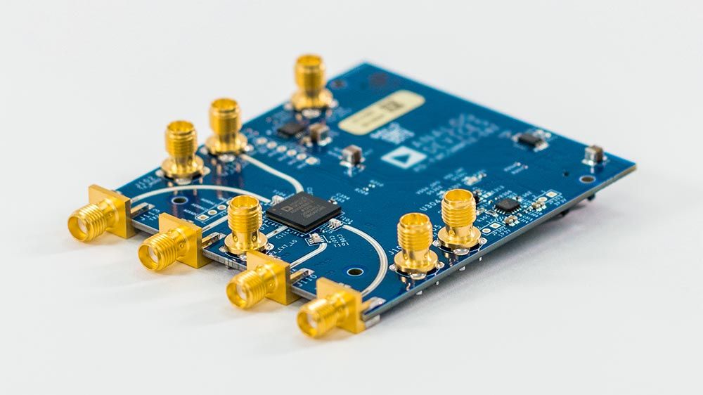 Analog Devices AD-FMCOMMS2-EBZ Board Showcases the AD9361 Transceiver Modeled with RF Blockset RF Blockset model of Analog Devices AD9361 agile transceiver.