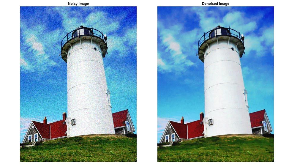 Remove Noise from Color Image Using Pretrained Neural Network