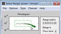 View test data, filter out noise, and remove offsets.