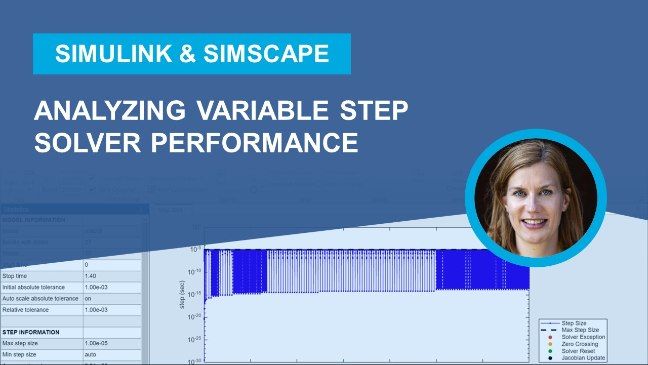 See how the Solver Profiler can help you figure out performance bottlenecks for models using a variable-step solver.